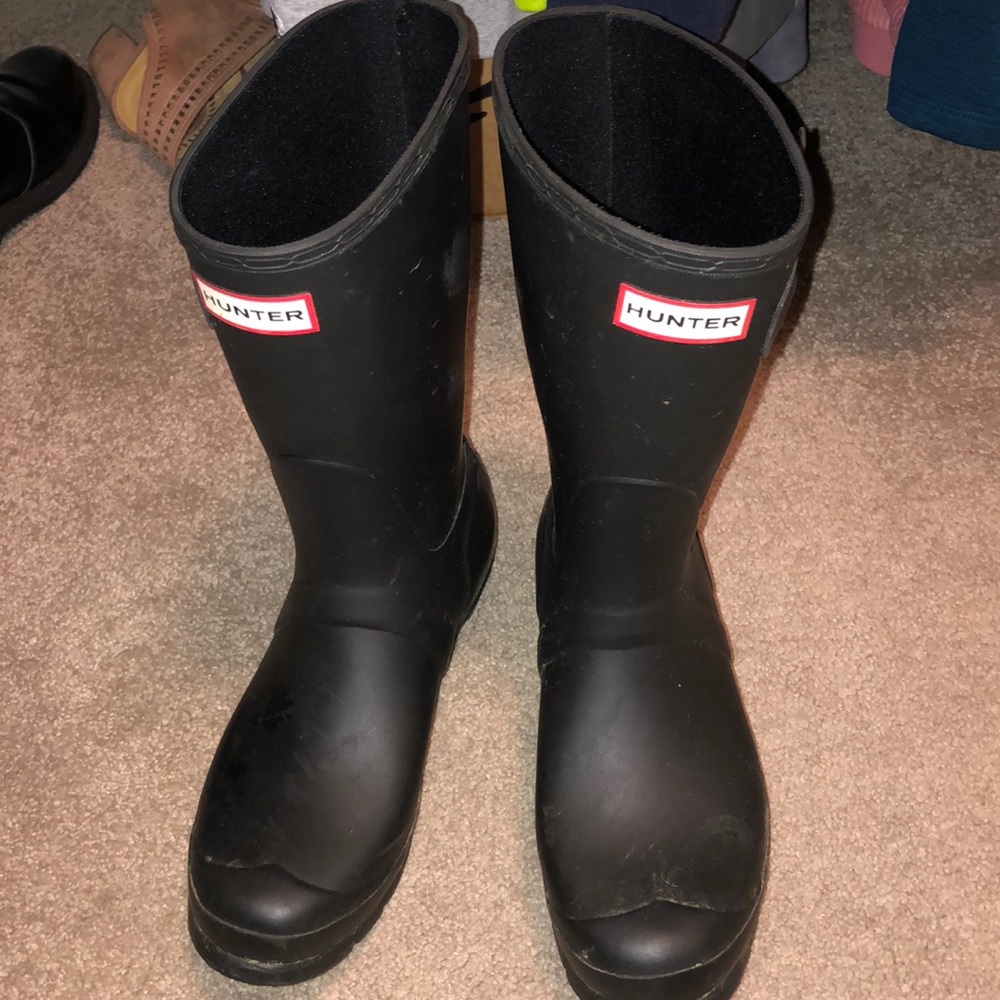 Black Hunter Boots